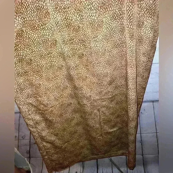 Virgo Women’s Brown Cheetah Print long dress size 14 - Picture 11 of 11